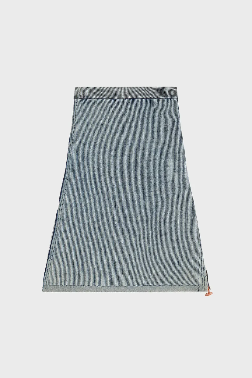 Жіноча синя спідниця M-ARKI SKIRT 4