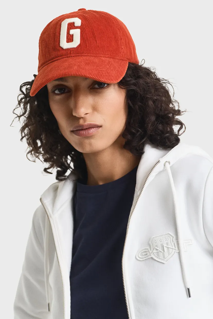 Женское белое худи REG TONAL SHIELD ZIP 4
