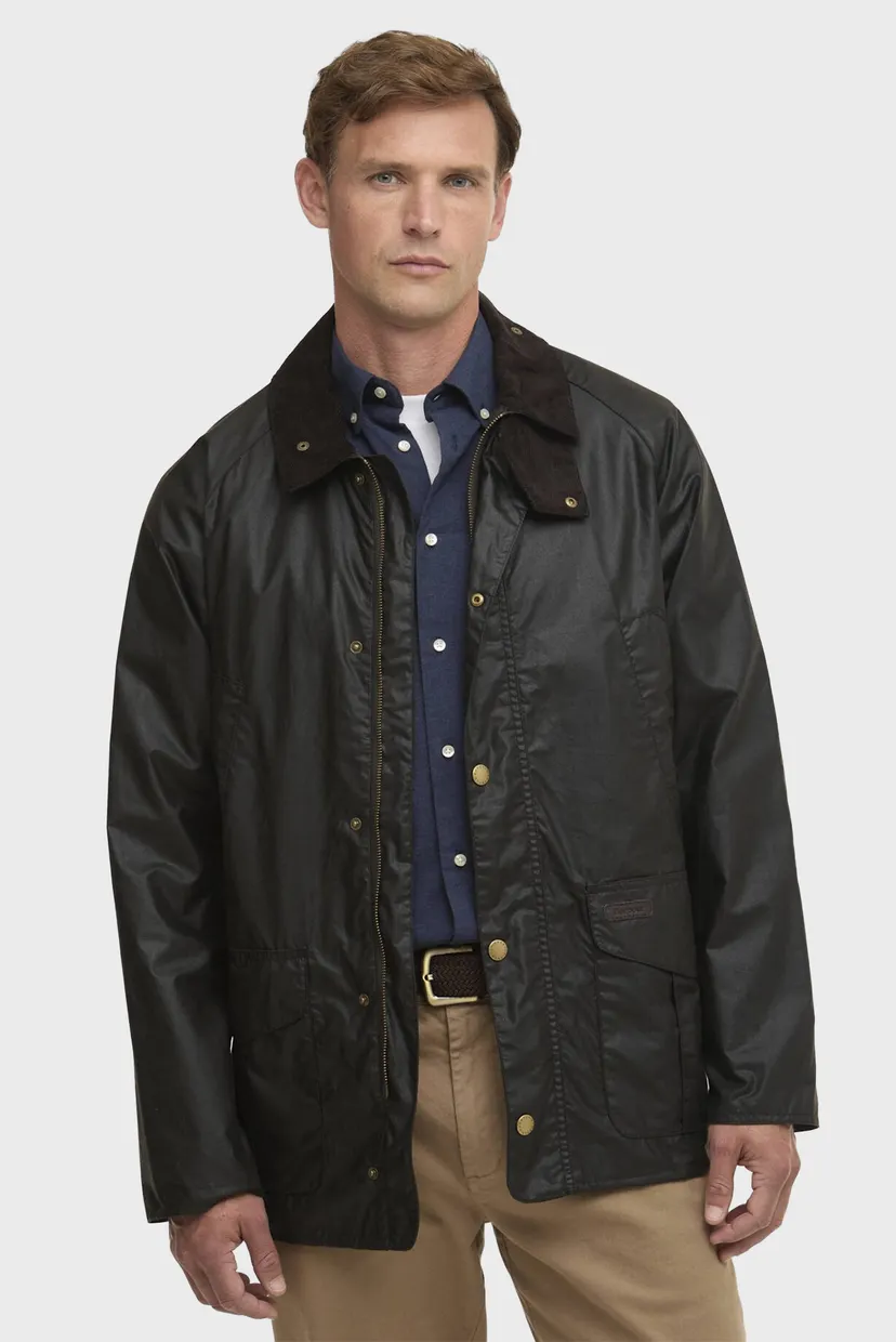 Barbour ダークグリーン ジャケット 40 Мужская темно-зеленая вощеная куртка Barbour MWX2540OL91 — MD-Fashion