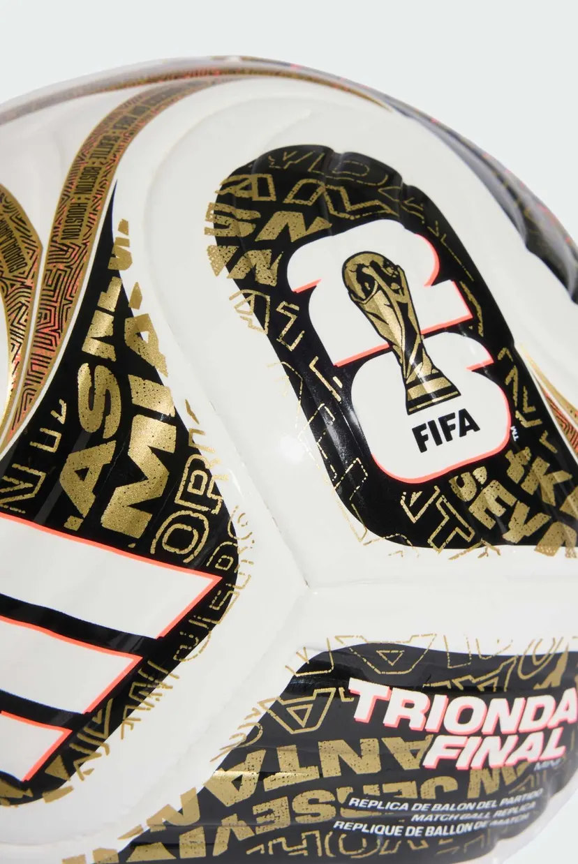 Білий м'яч FIFA World Cup 26 Trionda Finals Mini 3