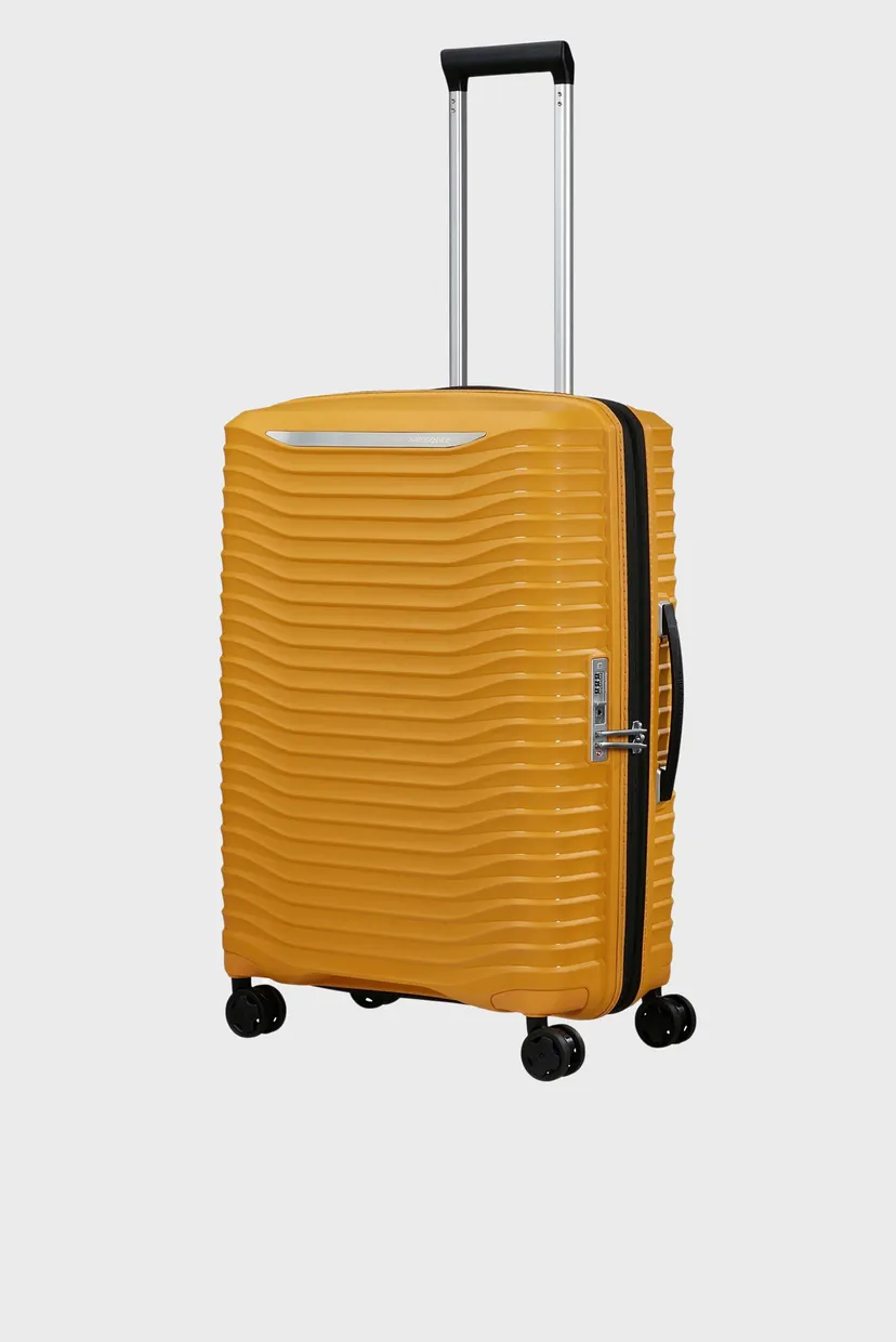 Желтый чемодан 68 см UPSCAPE YELLOW 6