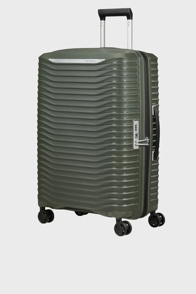 Зеленый чемодан 68 см UPSCAPE KHAKI 5