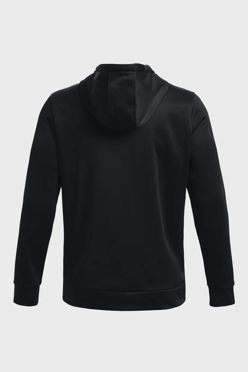 Чоловіче чорне худі UA Armour Fleece FZ Hoodie 6