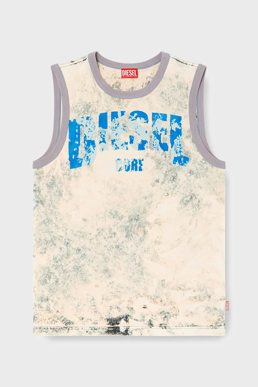 Чоловіча бежева майка T-BISCO-R1 TOP 4