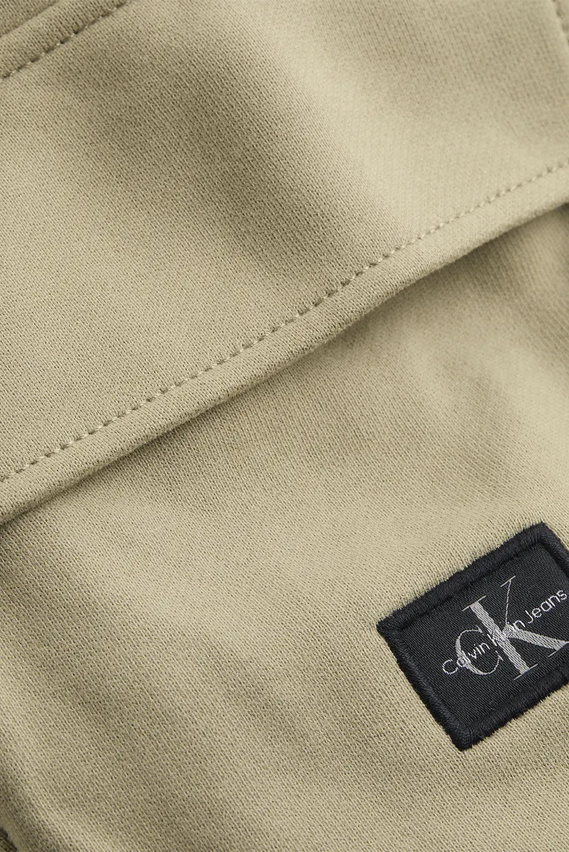 Мужские бежевые шорты WOVEN LABEL SHORT 5