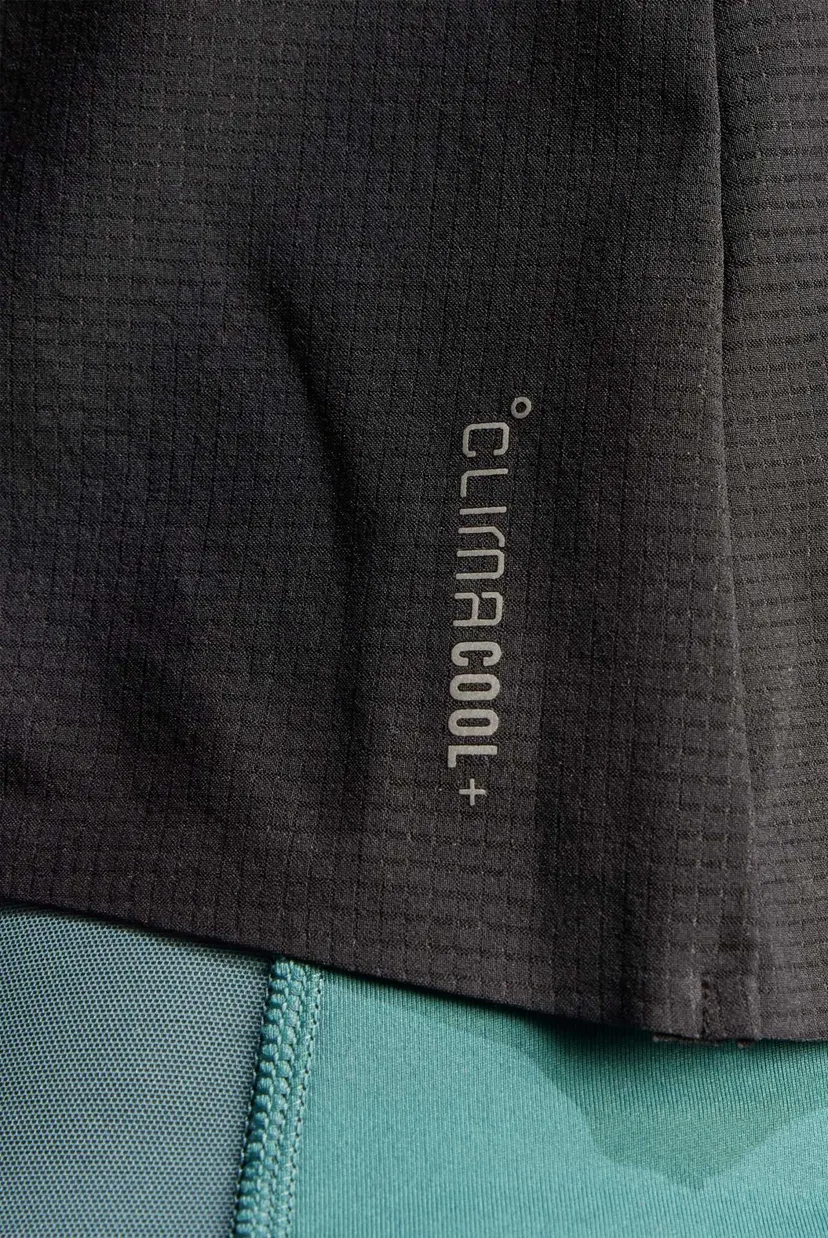Жіноча чорна майка Adi365 Running CLIMACOOL+ 5