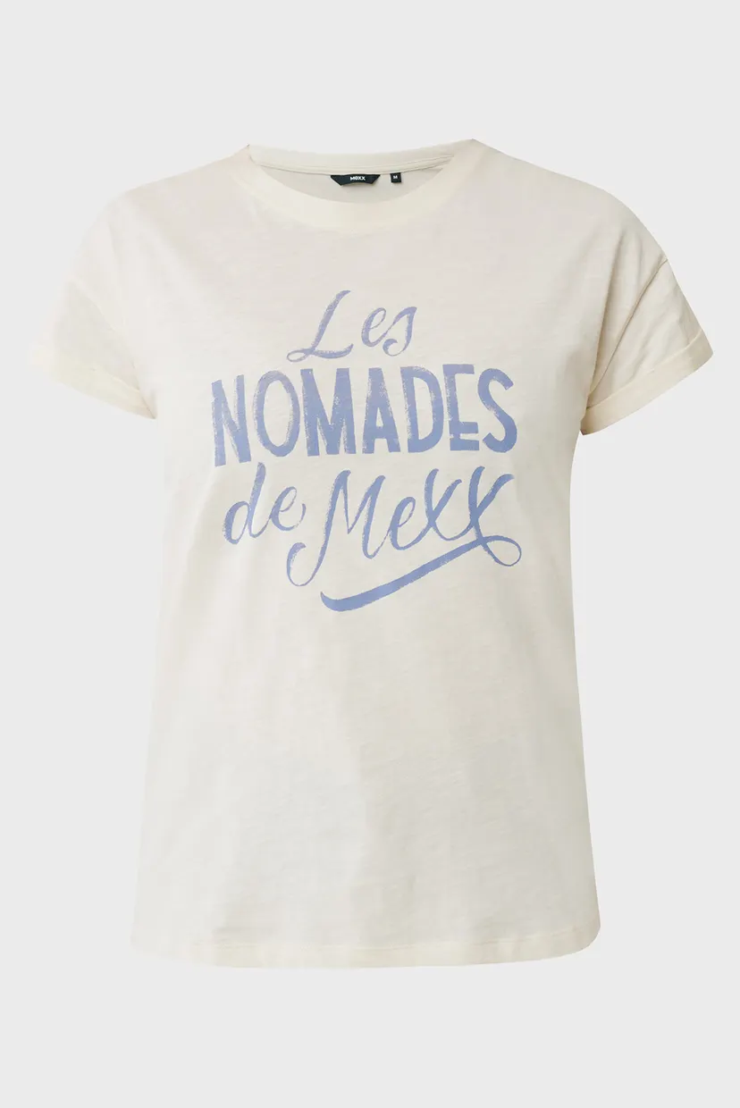 Жіноча біла футболка Nomads  print T-shirt 5