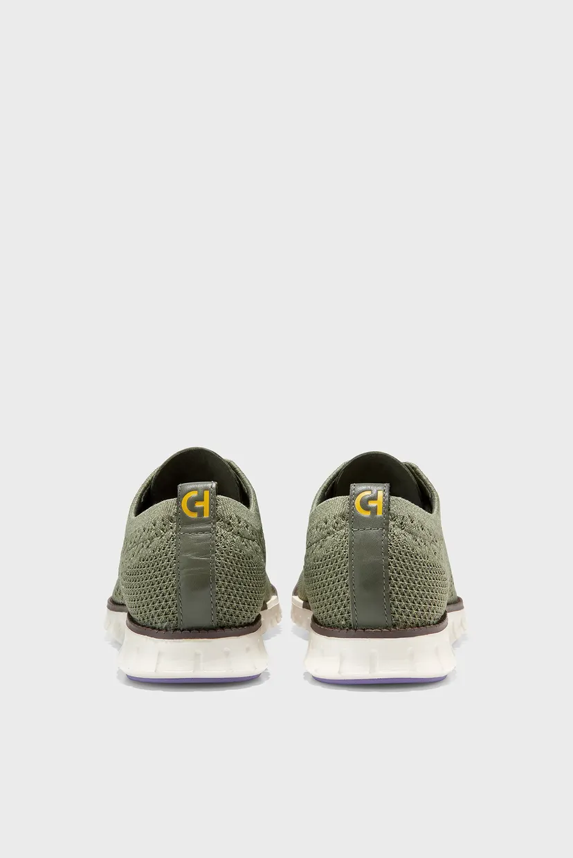 Чоловічі зелені оксфорди ZERØGRAND Stitchlite™ Oxford 3