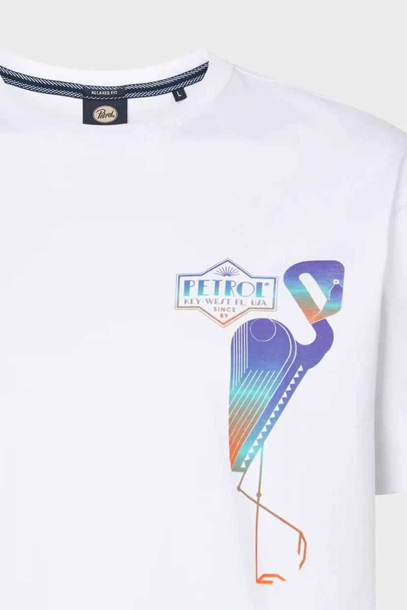 Чоловіча біла футболка Men T-Shirt SS 3