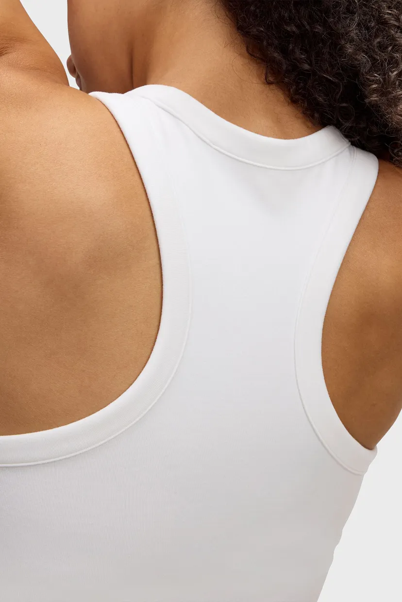 Жіноча біла майка Motion High Neck Tank 3