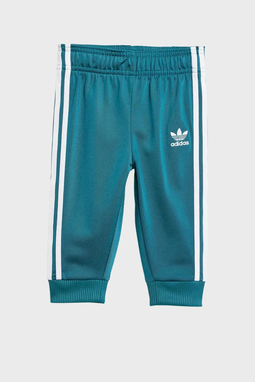 Дитячий бірюзовий спортивний костюм (кофта, штани) Adicolor SST Kids 3