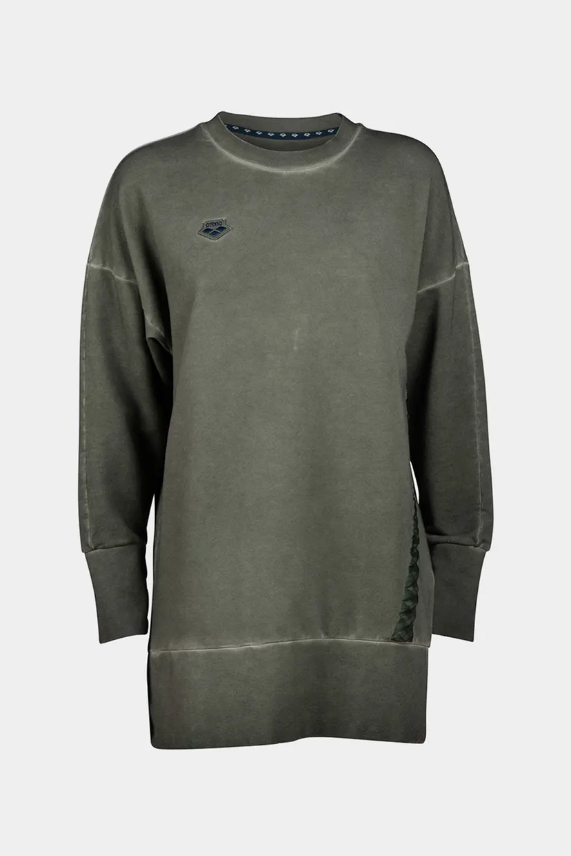 Женский зеленый свитшот ICONS OVERSIZE CREW 5