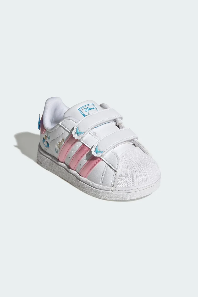 Детские белые сникерсы ADIDAS DISNEY SUPERSTAR II 4