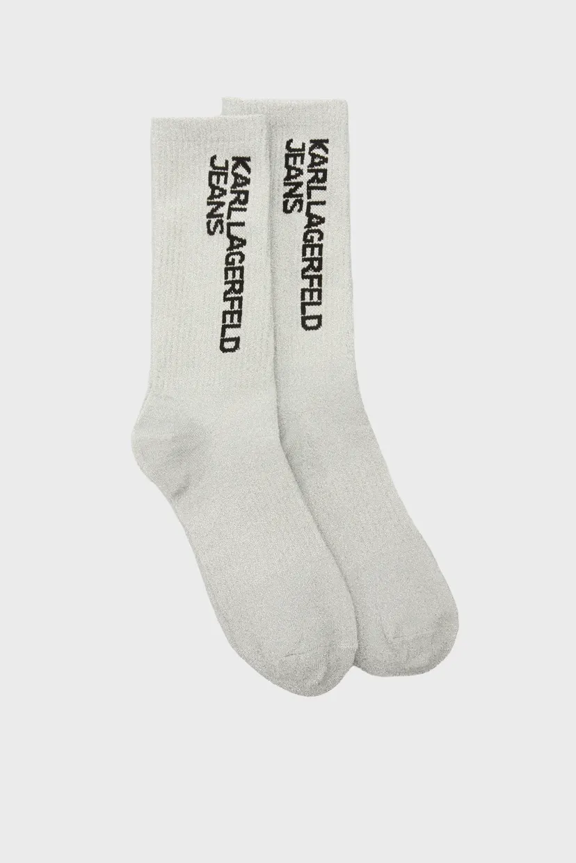 Женские серые носки (2 пары) KLJ 2PK SOCKS SILVER 3