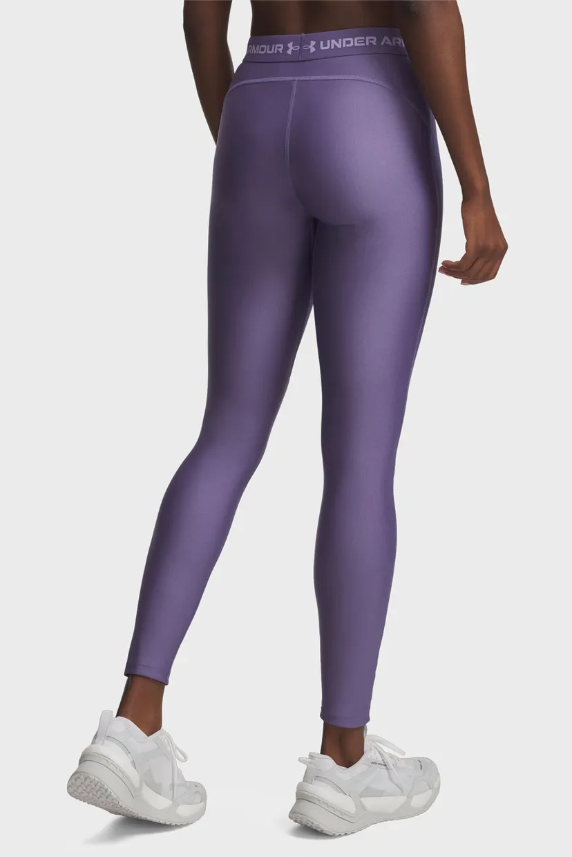 Жіночі фіолетові тайтси HeatGear Legging-PPL 3