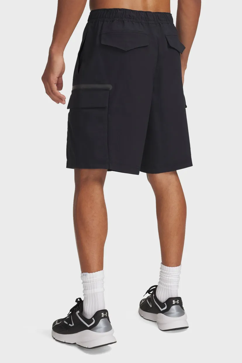 Мужские черные шорты UA Unstoppable Utility Short 3