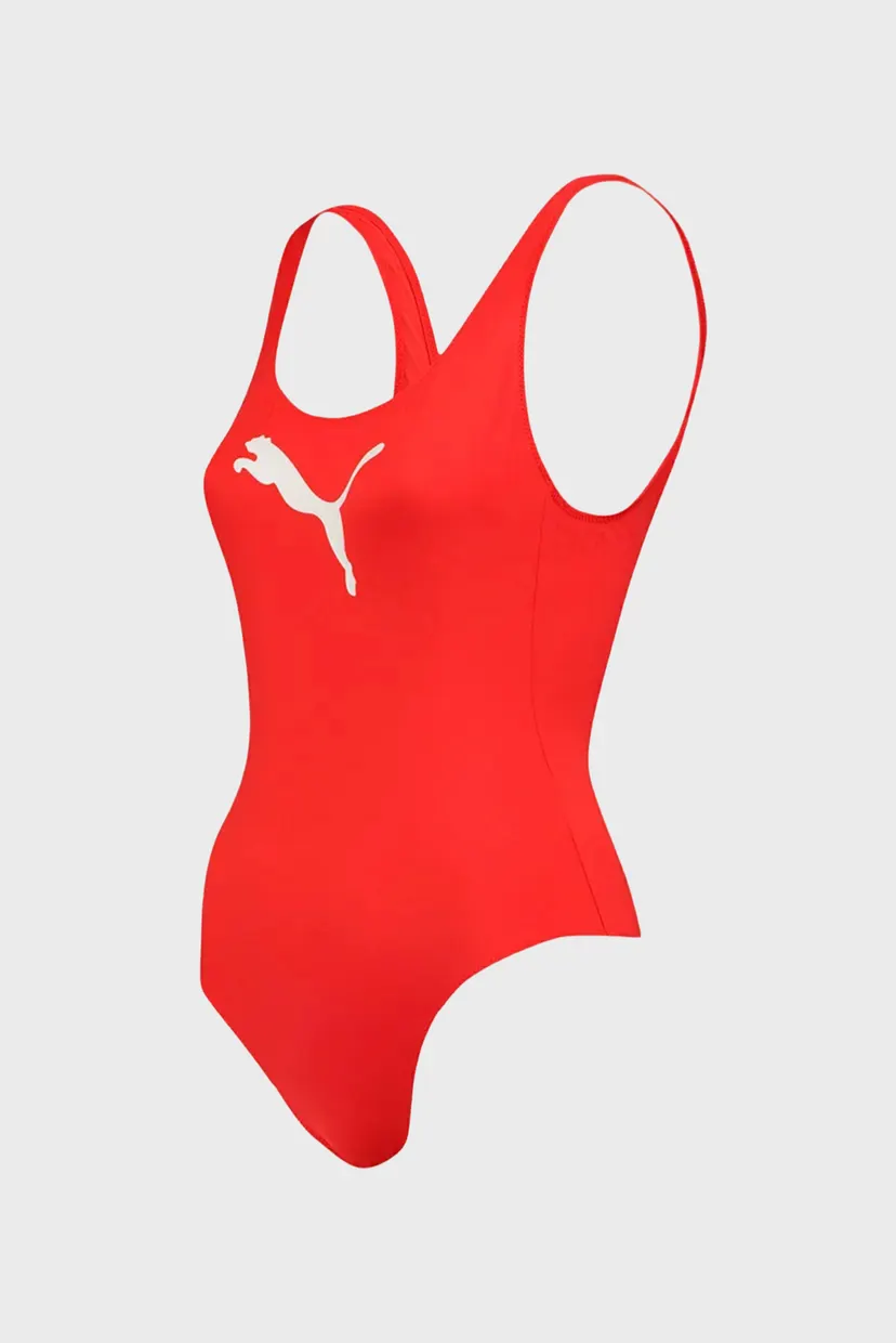 Женский красный купальник PUMA Swim Women Swimsuit 1P 8