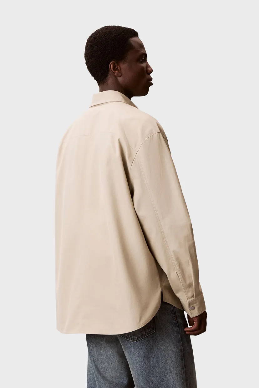 Мужская бежевая рубашка WORKWEAR 3