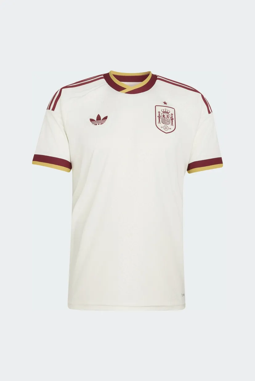 Мужская белая футболка Spain 26 Away 6