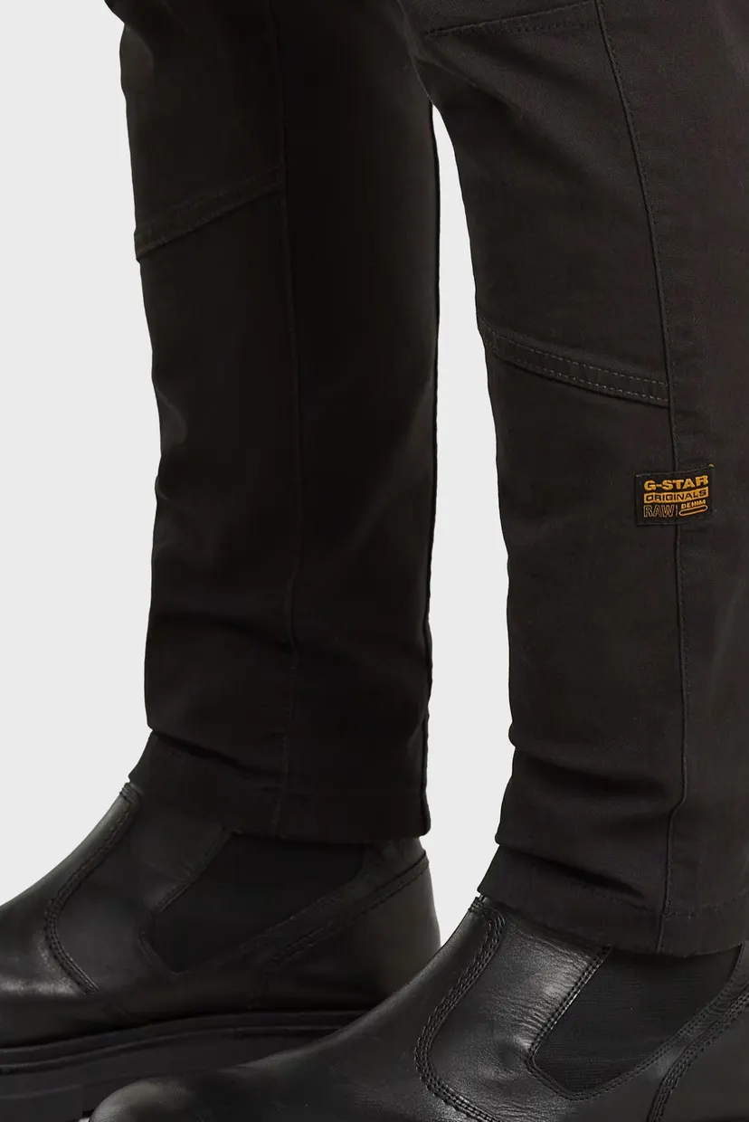 Чоловічі чорні карго Zip Pkt 3D Skinny Cargo 2.0 5
