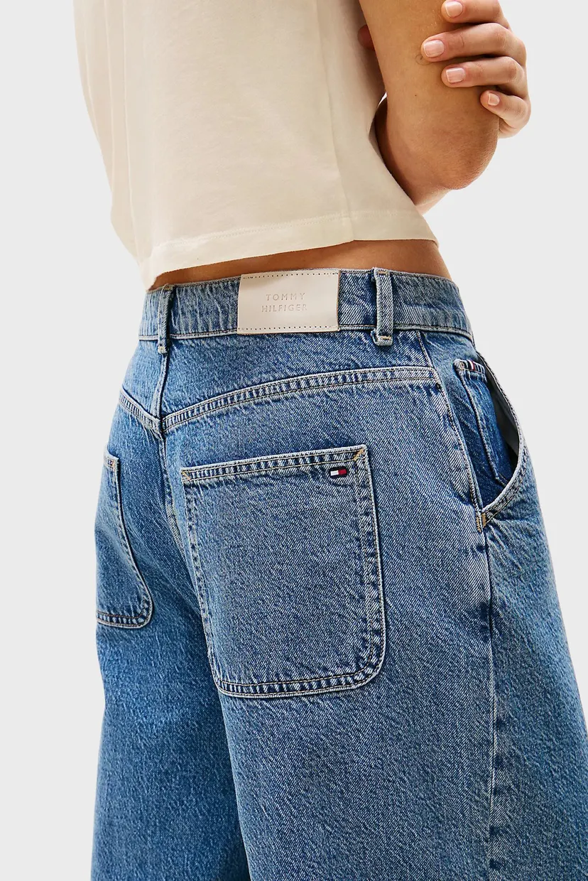 Жіночі сині джинси TH X SRG DENIM PANTS 4