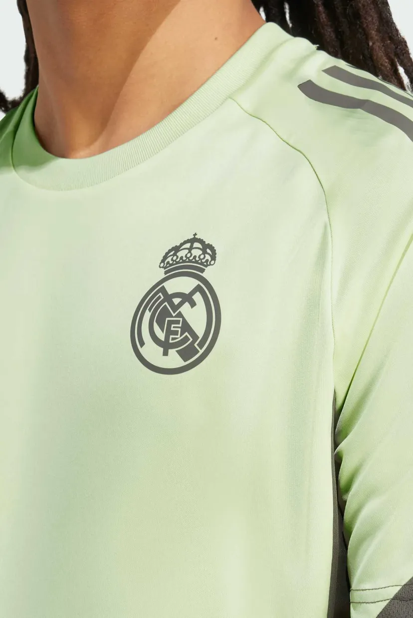 Чоловіча зелена футболка Real Madrid Tiro 25 Competition Training 4