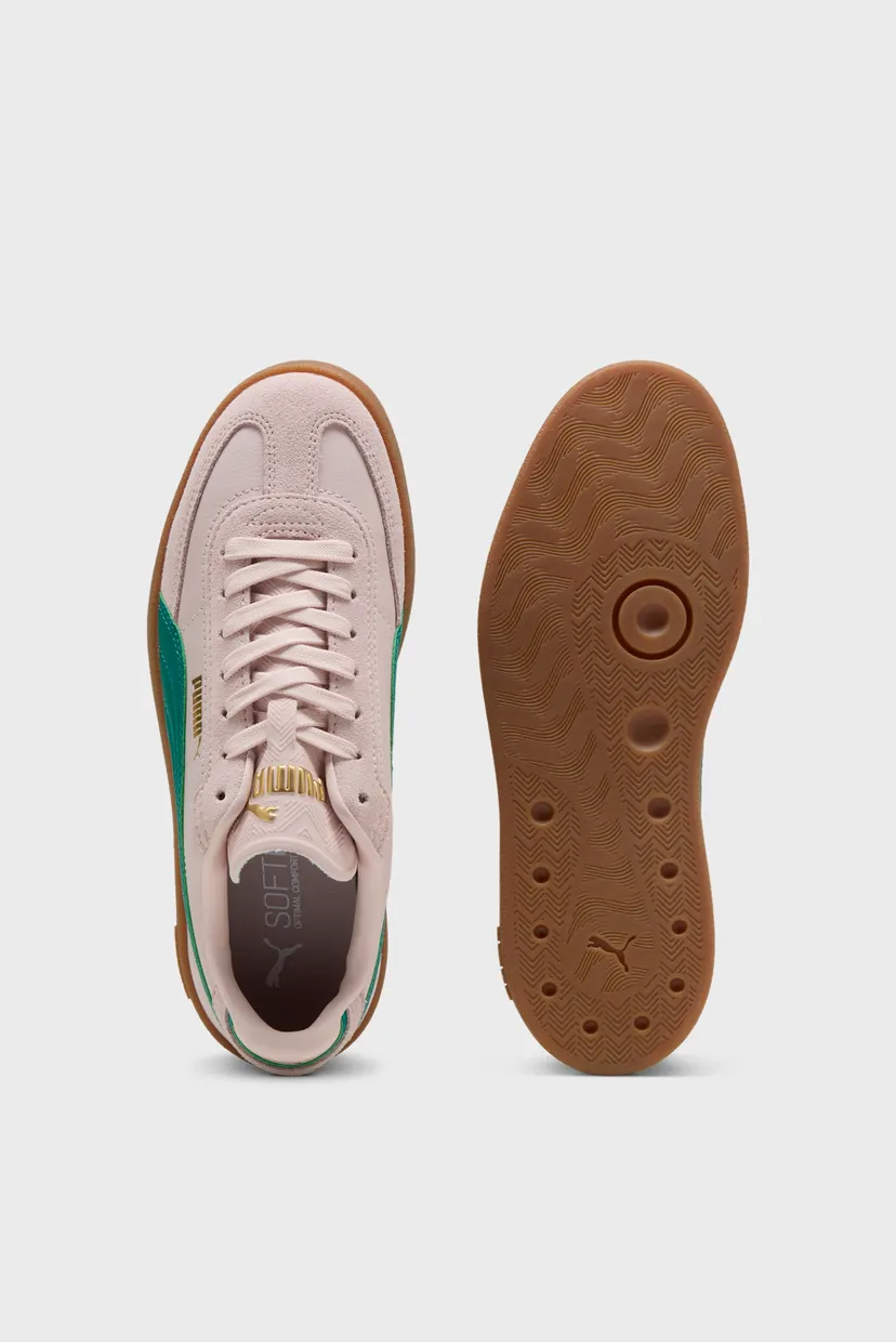 Пудрові шкіряні снікерси PUMA Club II Era Sneakers Unisex 4
