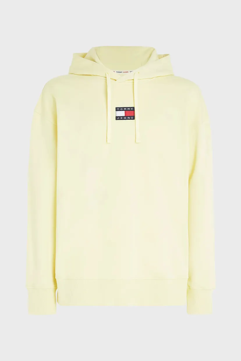 Чоловіче жовте худі TJM RLX COLLEGE POP TEXT HOODIE 5