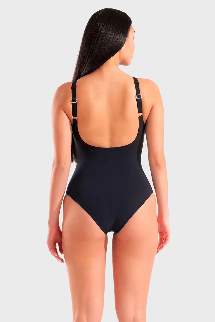 Женский черный купальник ANGELICA SWIMSUIT U BACK 3