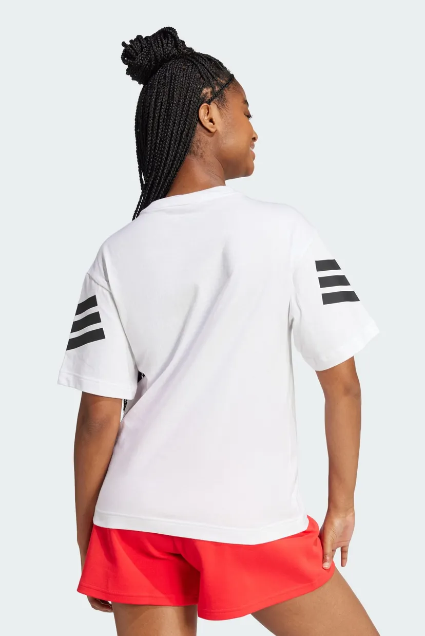 Женская белая футболка Future Icons 3-Stripes 3