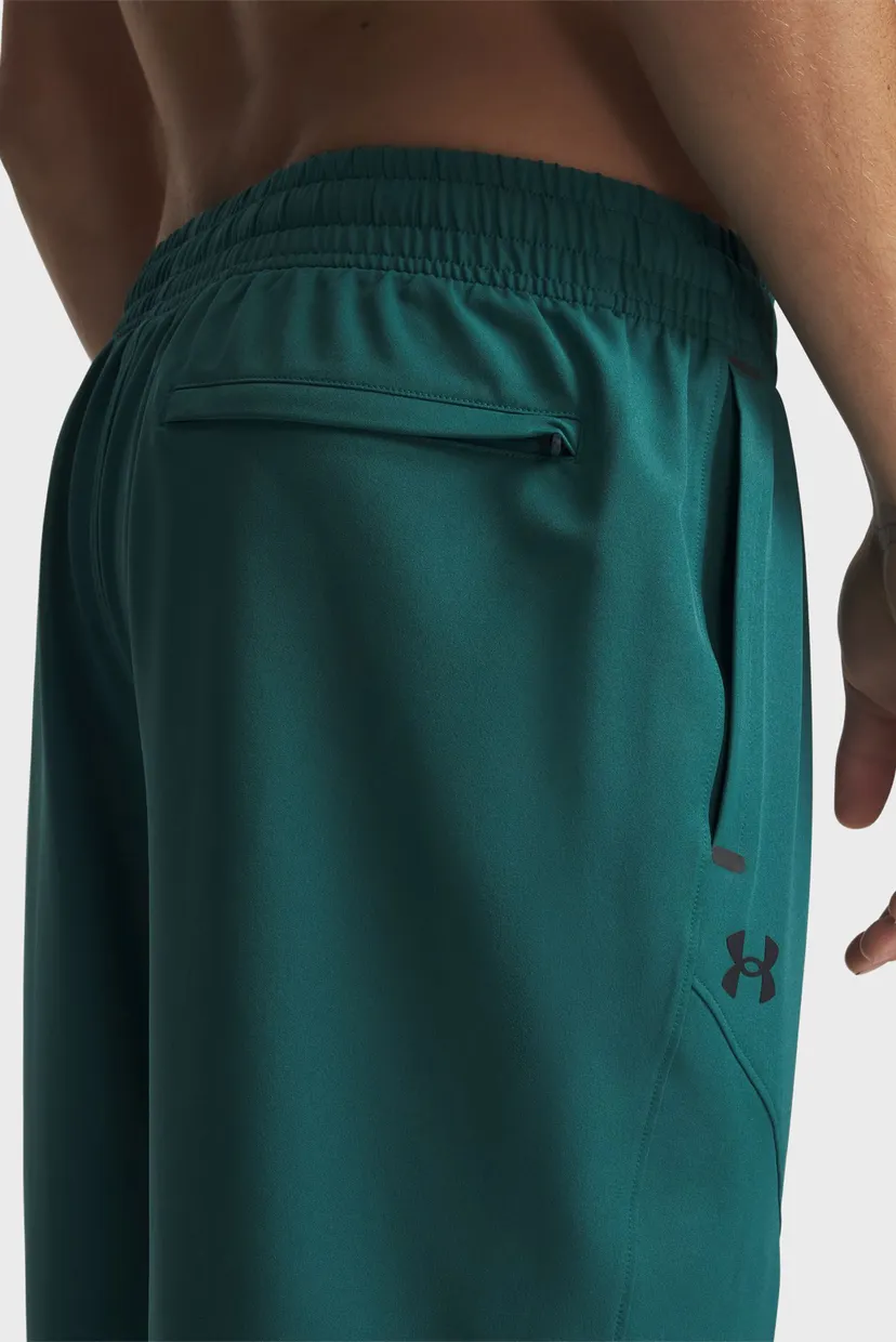 Чоловічі зелені спортивні штани UA Unstoppable Tapered Pants-GRN 4