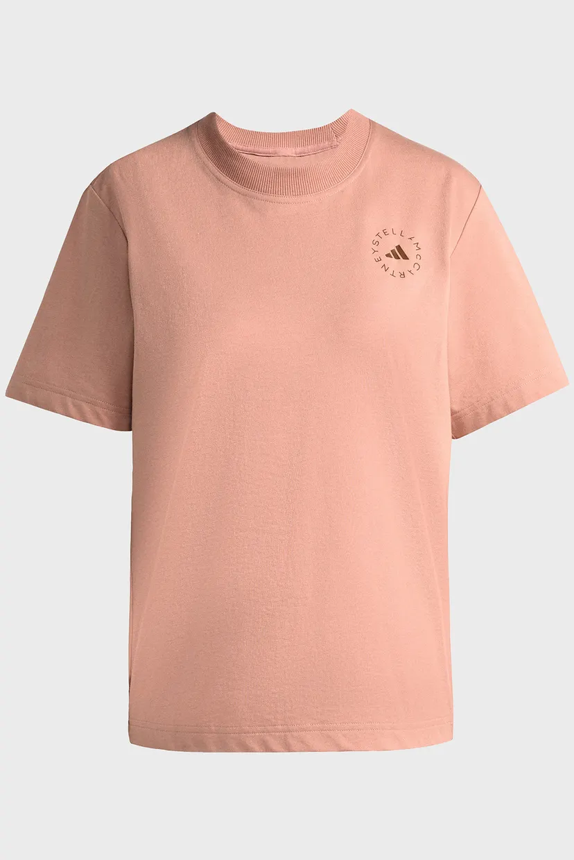 Жіноча рожева футболка adidas by Stella McCartney TrueCasuals Regular Sportswear 6
