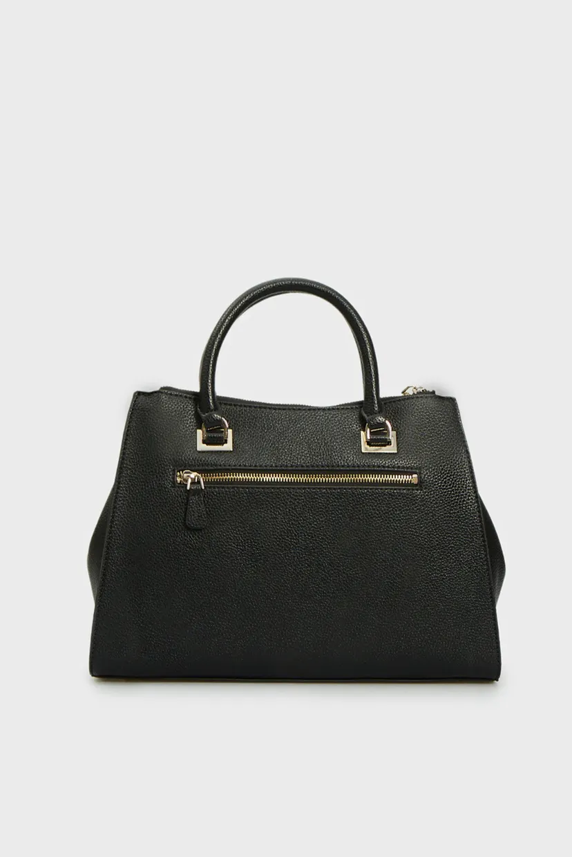 Женская черная сумка CRESIDIA SOCIETY SATCHEL 4