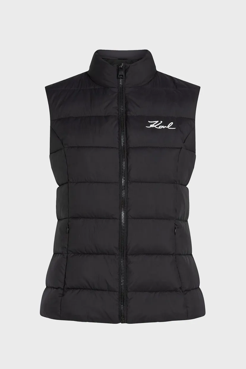 Жіночий чорний жилет LIGHTWEIGHT PUFFER GILET 5