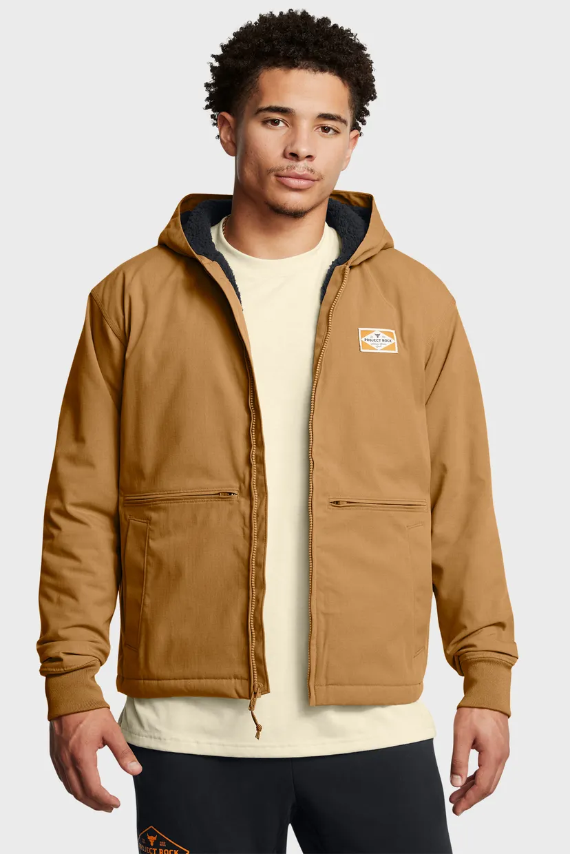 Мужская бежевая ветровка Pjt Rck Work Jacket Under Armour 1386904