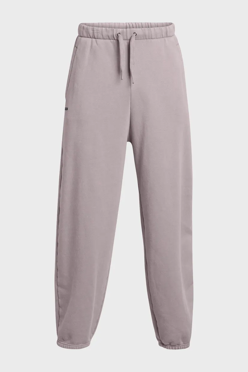 Мужские пудровые спортивные брюки UA Icon HWT Flc Wash OS Pant 5