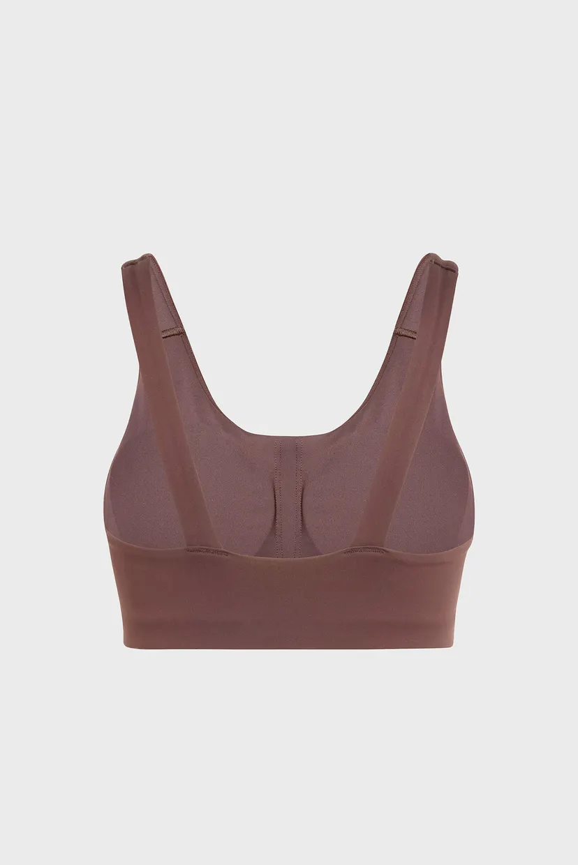 Жіночий коричневий топ All Me Luxe Medium-Support 7