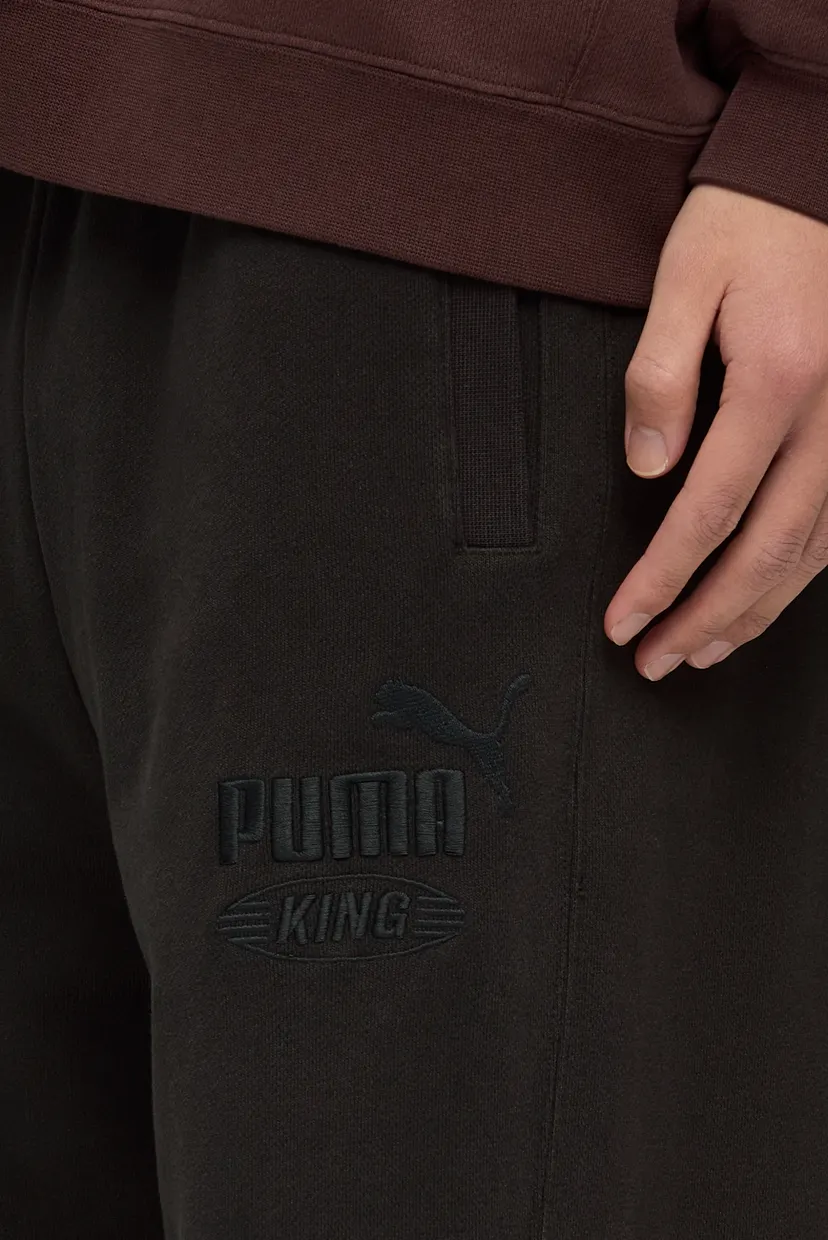 Чоловічі чорні спортивні штани KING Sportstyle Sweatpants Men 5
