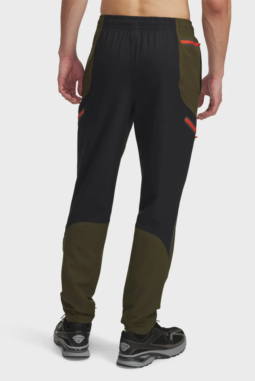 Мужские оливковые спортивные брюки UA Unstoppable Cargo Pant 3