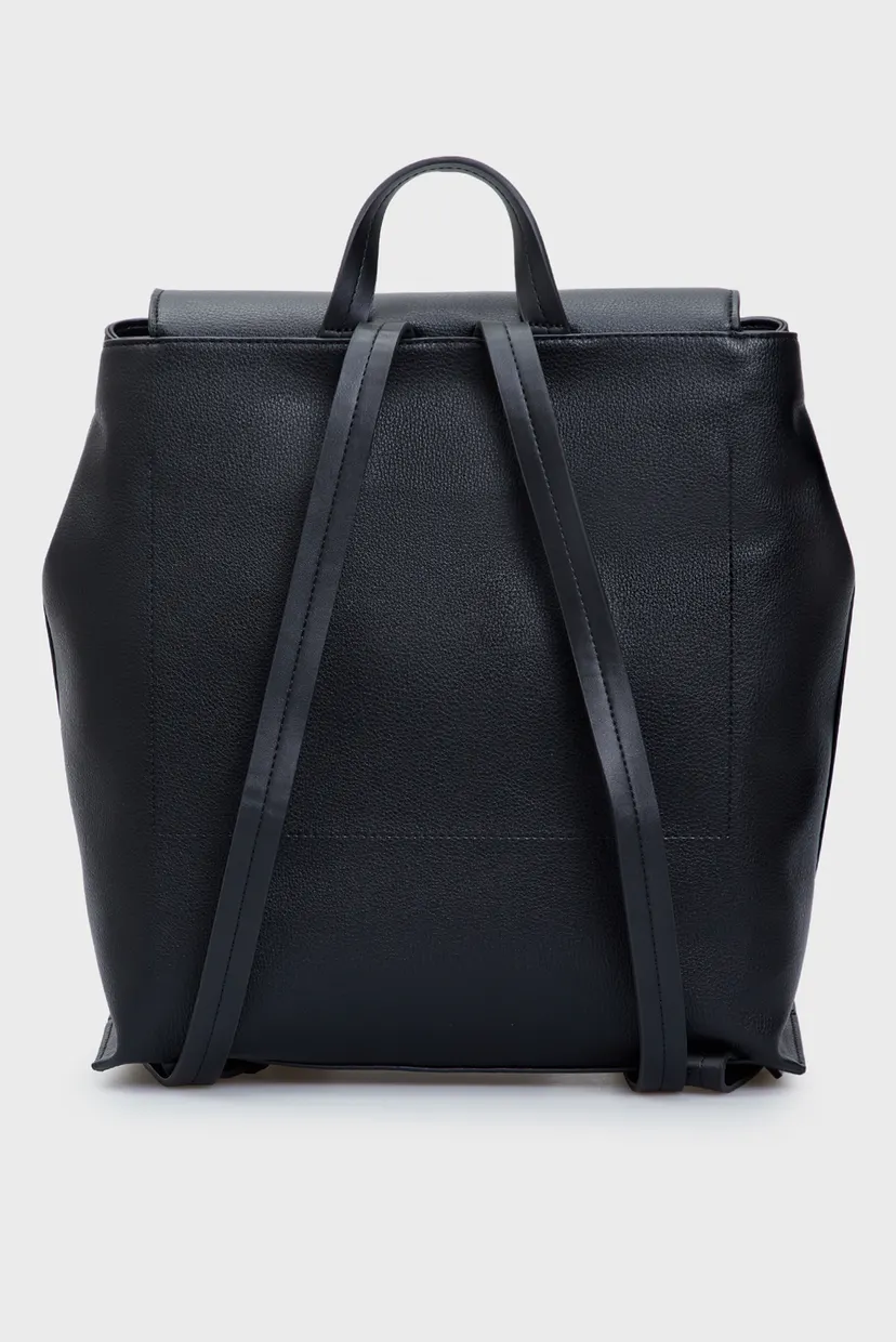 Жіночий чорний рюкзак CK DAILY BACKPACK PEBBLE 4
