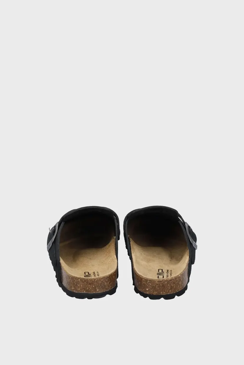 Жіночі чорні замшеві клоги NAVARRO SLIPPERS 5