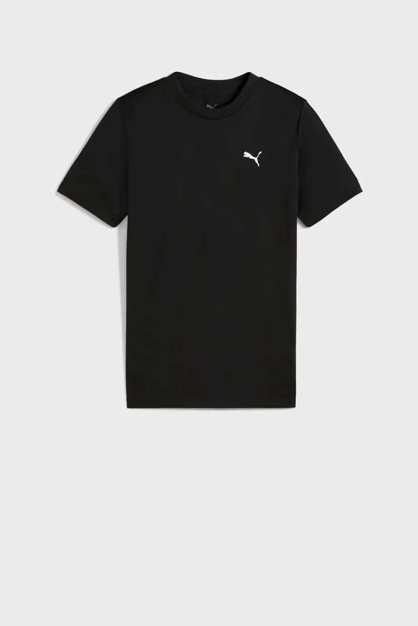 Детская черная футболка Train All Day Essentials Tee Youth 4