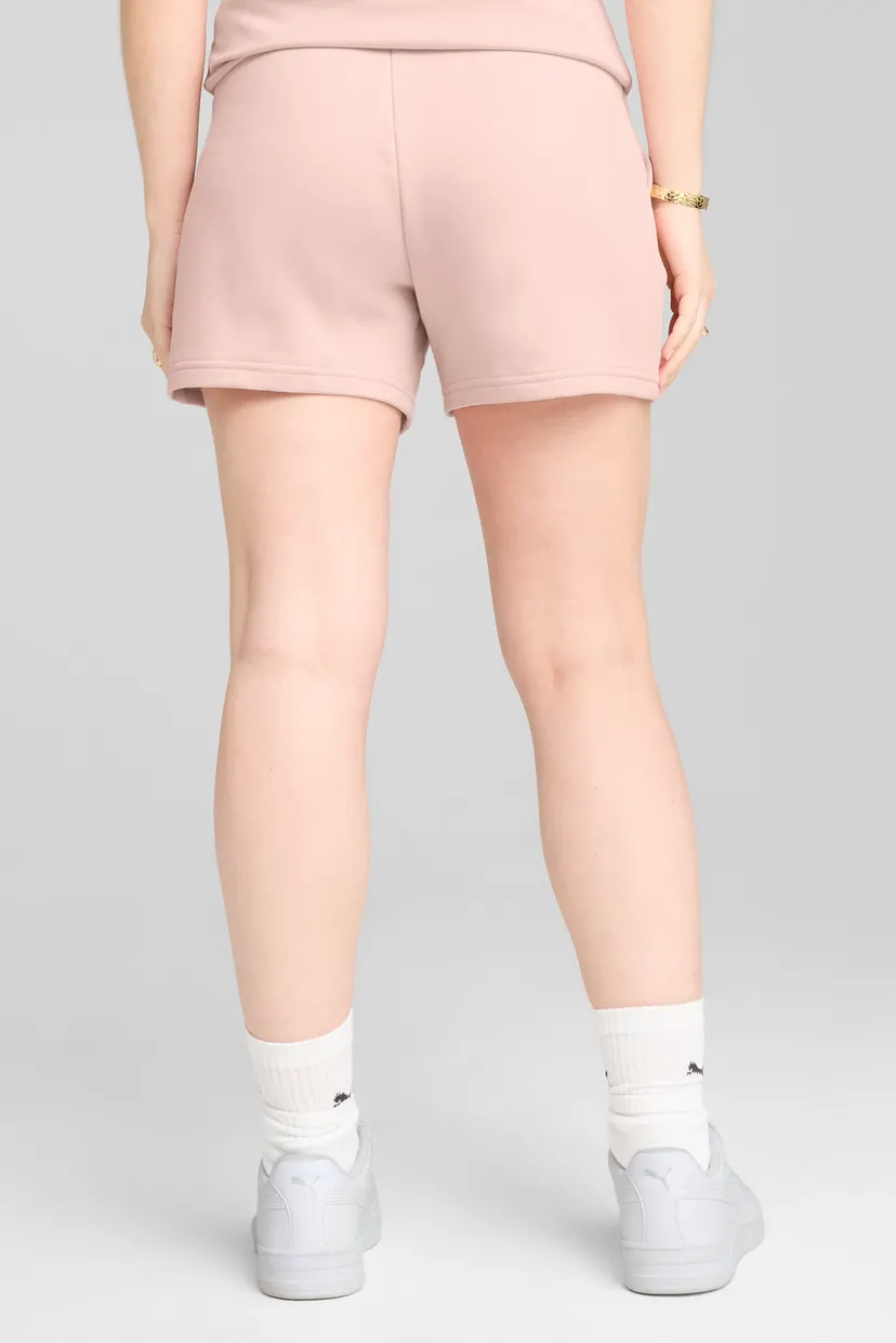 Женские пудровые шорты ESS Small No. 1 Logo 5'' High-Waist Shorts Women 3