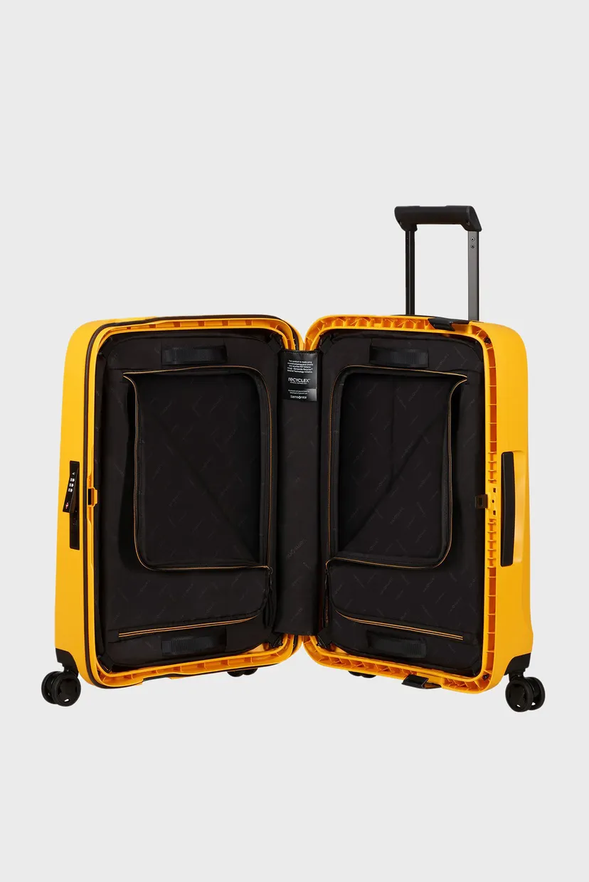 Желтый чемодан 55 см ESSENS RADIANT YELLOW 5