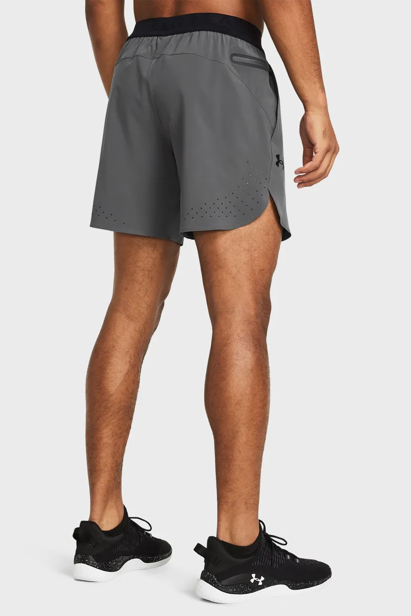 Мужские серые шорты UA Peak Woven Shorts 3