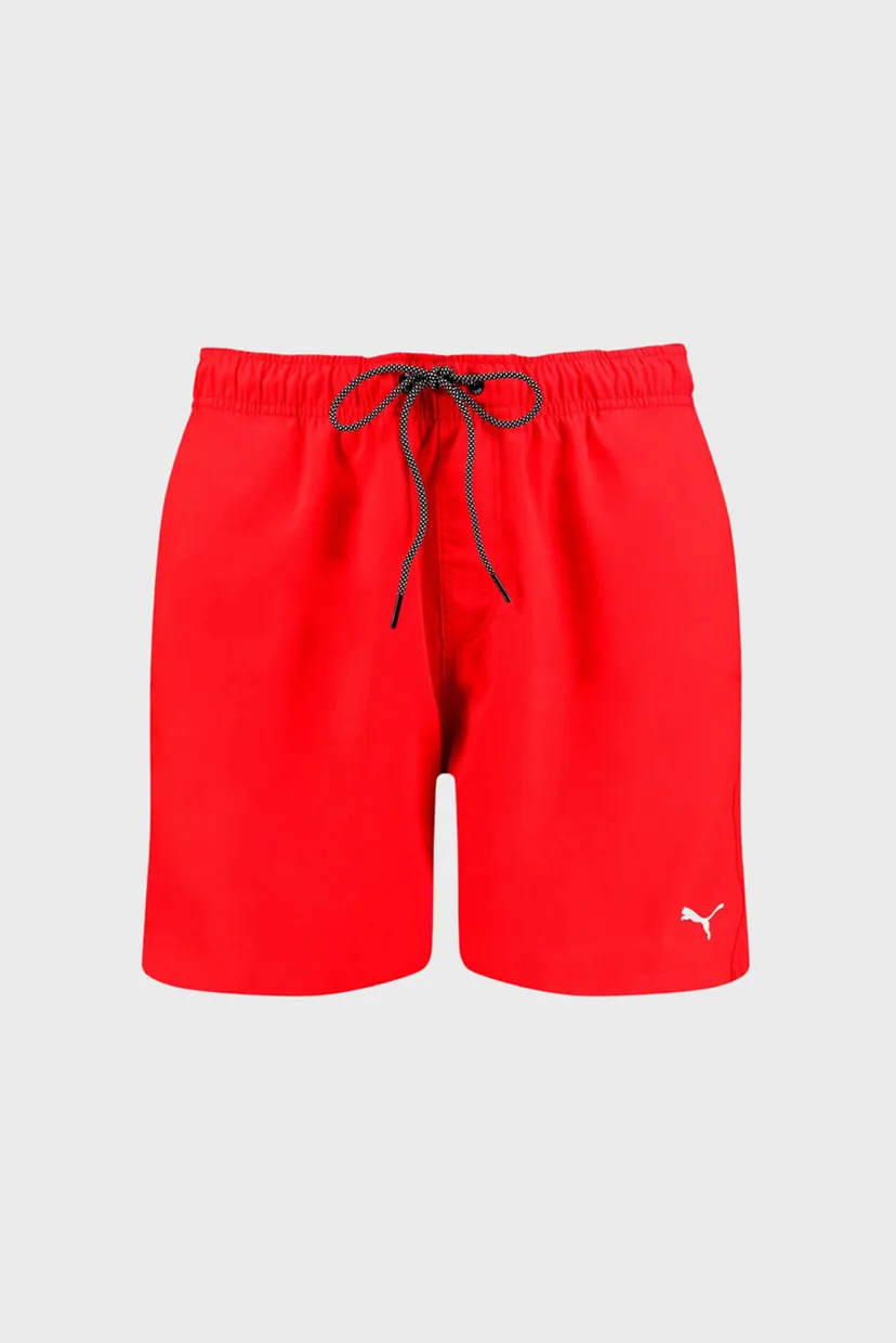 Мужские красные плавательные шорты PUMA Swim Men Medium Length 6
