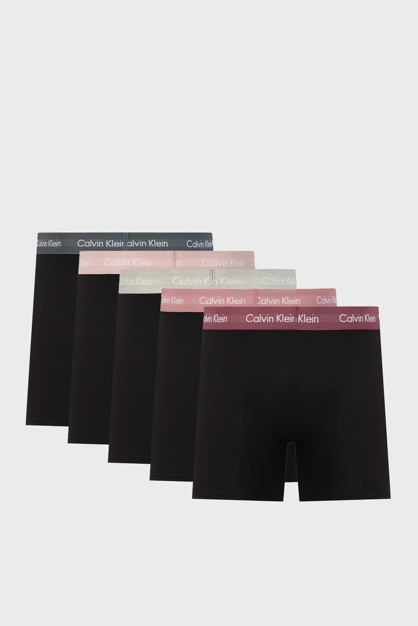 Мужские черные боксеры (5 шт) BOXER BRIEF 5PK 7