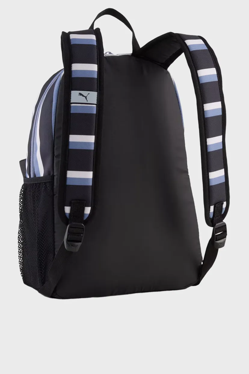 Черный рюкзак в полоску PUMA Phase Small Backpack 13L 3