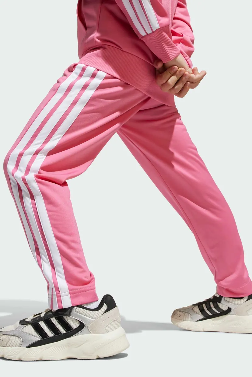 Дитячий рожевий спортивний костюм (кофта, штани) Seasonal Essentials Tiberio 3-Stripes Tricot Kids 7