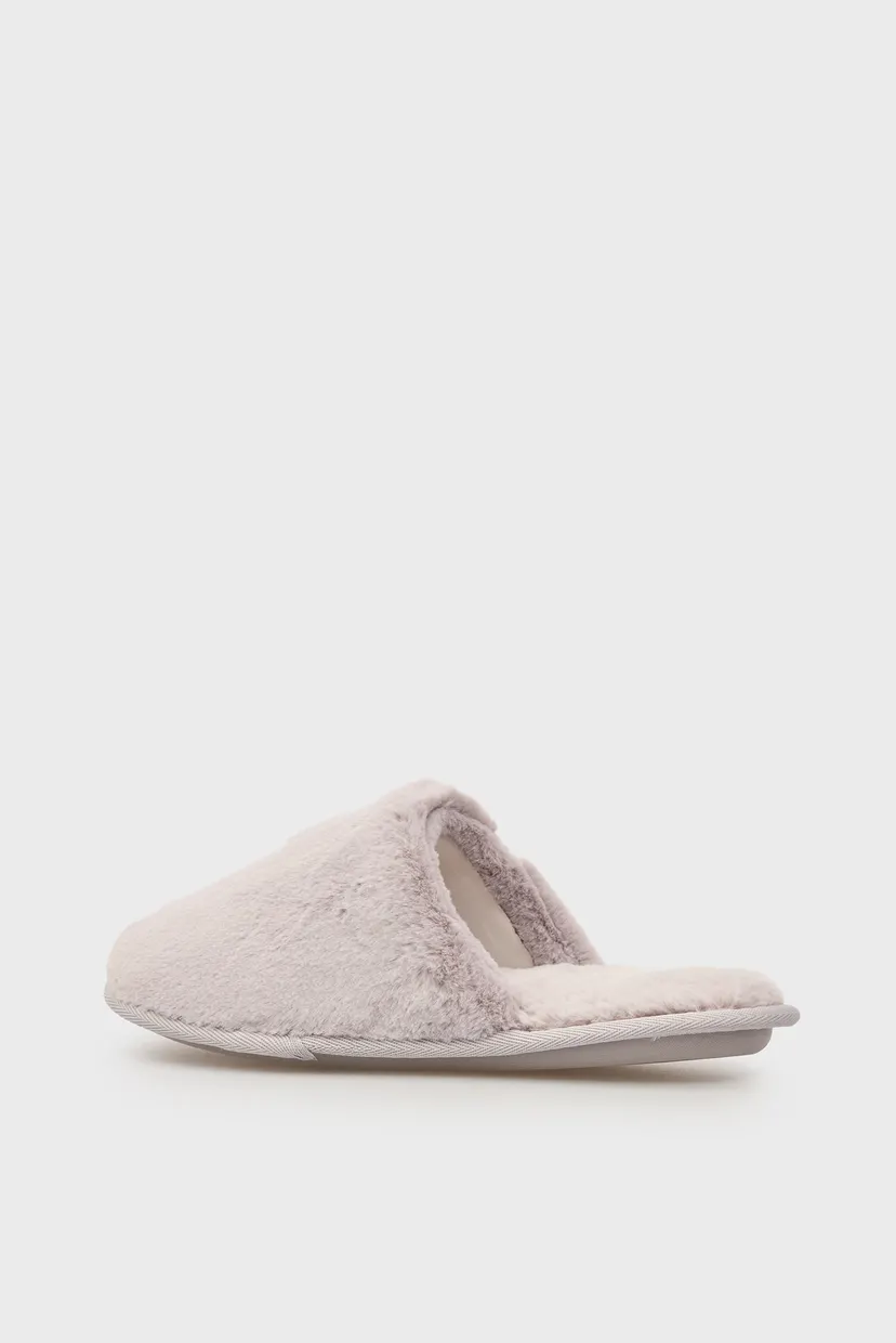 Женские сиреневые тапочки FAUX FUR 5